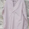 Blusen*by basics Bluse im kastigen Schnitt 13014 in rosa - Baumwolle & Elasthan