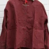 Blusen*Ewa i Walla * Bluse 44103 IRELA in burgunder rot (burgundy) - reine Knitterbaumwolle