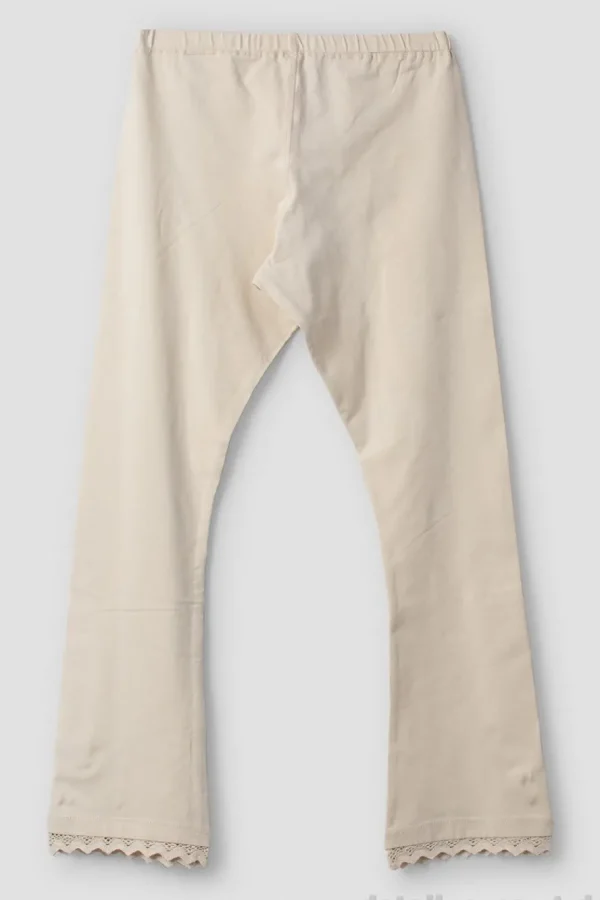 Leggings*Ewa i Walla Leggins ELLEN 11417 in creme weiß (bone) - Jersey aus Baumwolle