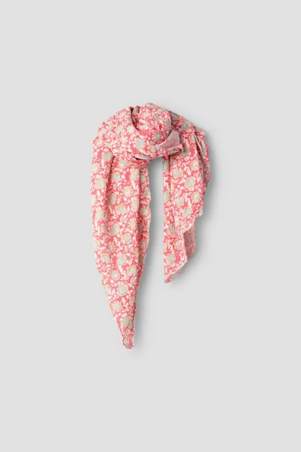 Schal/tuch*Ewa i Walla * Schal 77598 KRISTA in flower print - Voile aus reiner Baumwolle