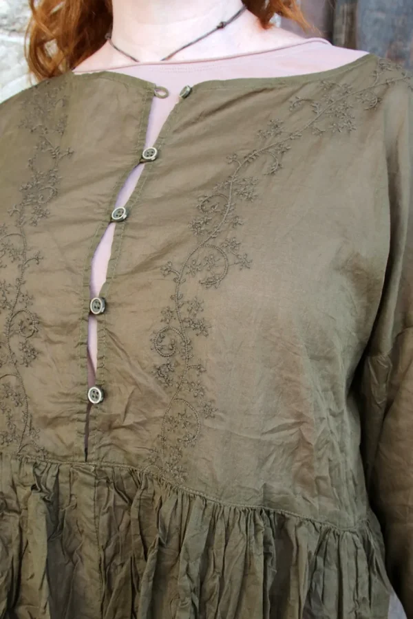 Shirts*Ewa i Walla * Shirt 44987 GISELA in zartem altrose (taupe) - softer Jersey aus reiner Baumwolle