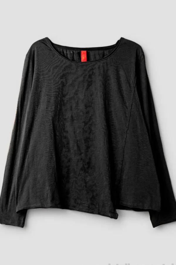 Shirts*Ewa i Walla * Shirt 44987 GISELA in schwarz (black) - softer Jersey aus reiner Baumwolle