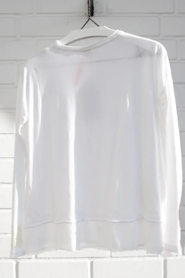 Shirts*Ewa i Walla Shirt 44977 LYDIA in weiss (white) - softer Jersey aus reiner Baumwolle