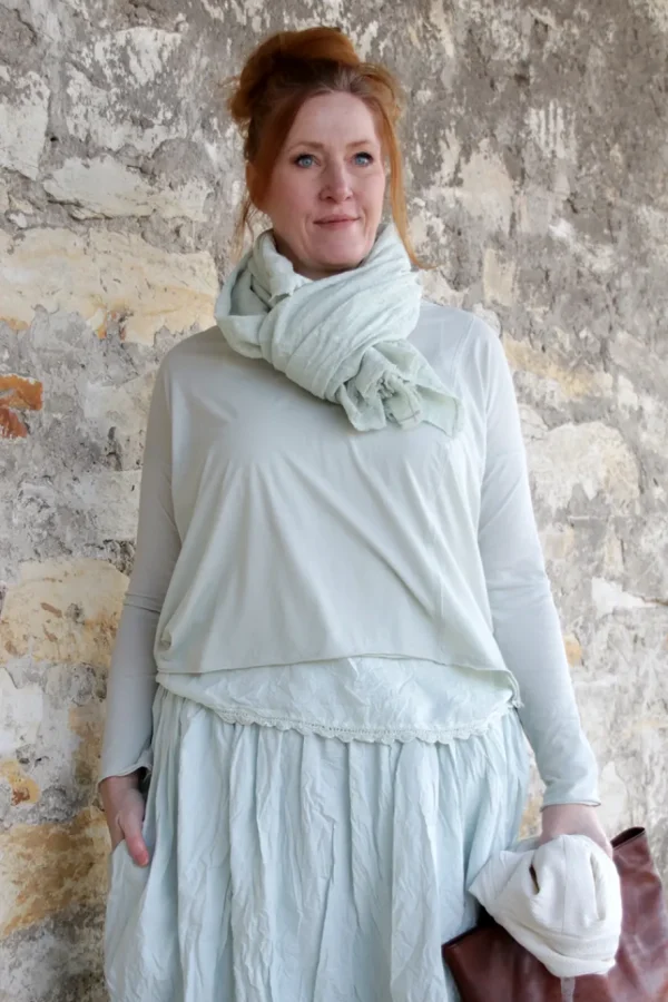 Shirts*Ewa i Walla Shirt ZITA 44146 in zartem mint (soft jade) - softes Jersey aus reiner Baumwolle