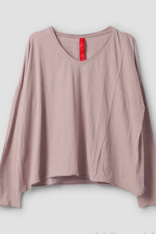 Shirts*Ewa i Walla Shirt ZITA 44146 in rose (pale mauve) - softes Jersey aus reiner Baumwolle