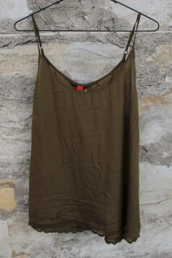 Tops*Ewa i Walla * Top 33377 NORA im satten oliv (olive) - softe Viskose