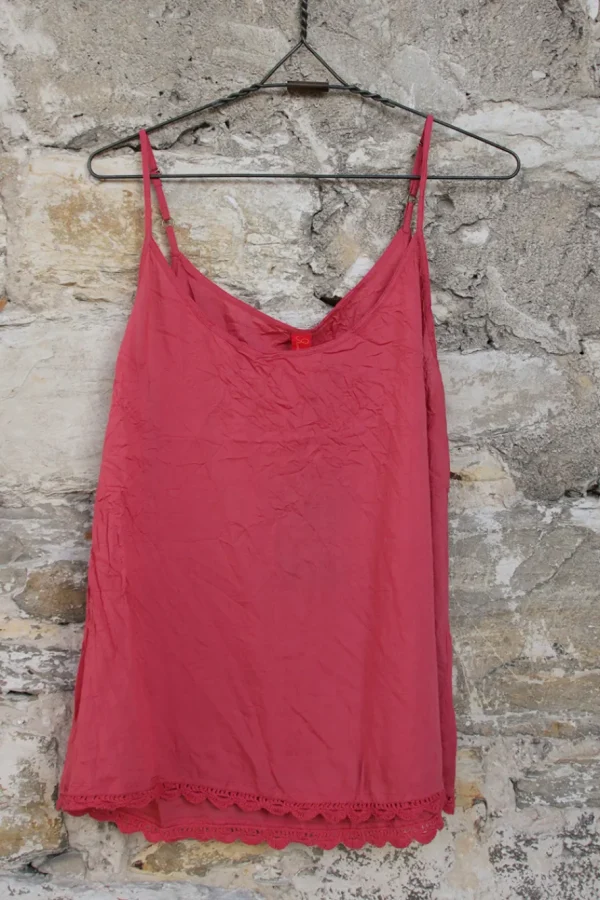 Tops*Ewa i Walla Top NORA 33398 in korallenrot (cerise) - reine Viskose