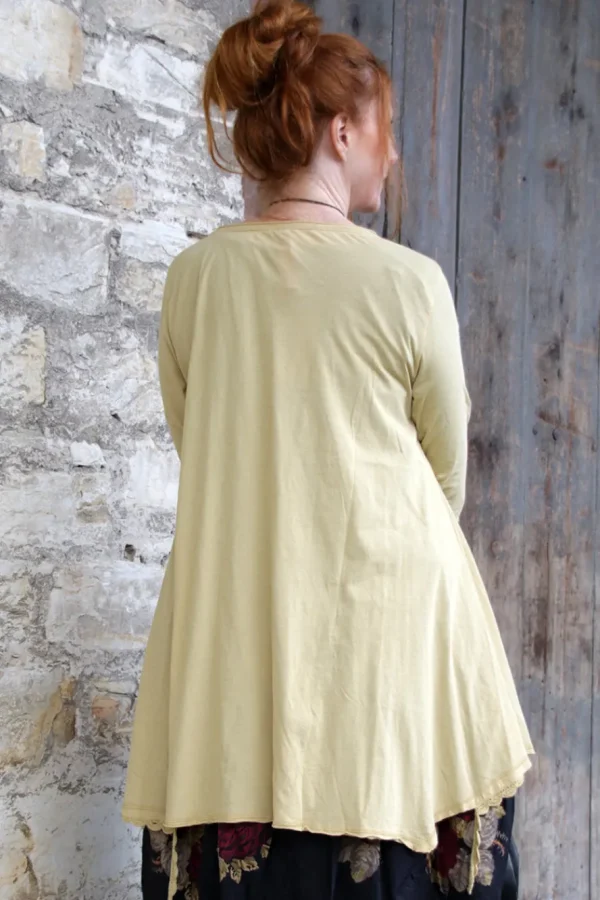 Shirts*Ewa i Walla * Tunika 44986 DANIA im hellen lemon - softer Jersey aus reiner Baumwolle