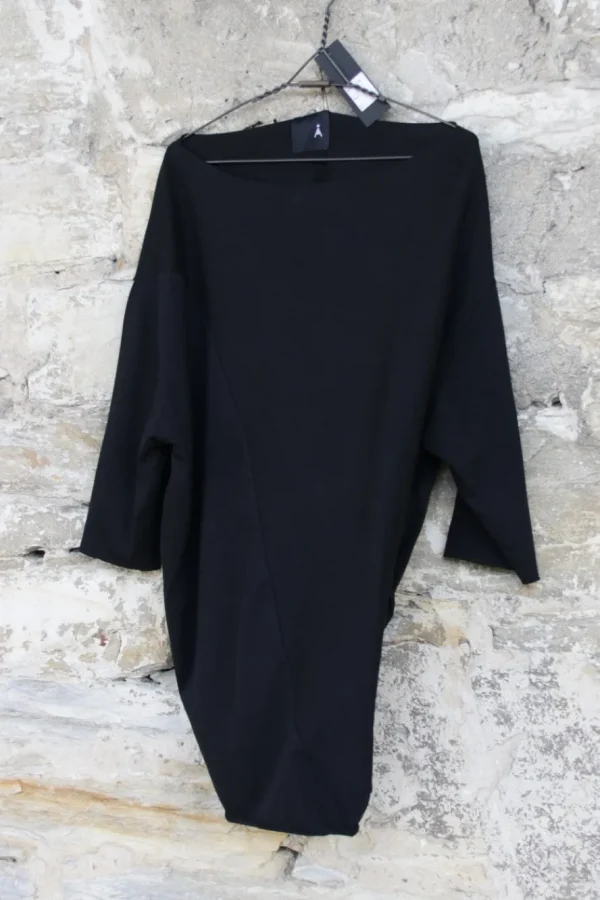 Pullover | Shirts*SORT AARHUS Oversize Pullover 2004 in black/schwarz - reine Baumwolle